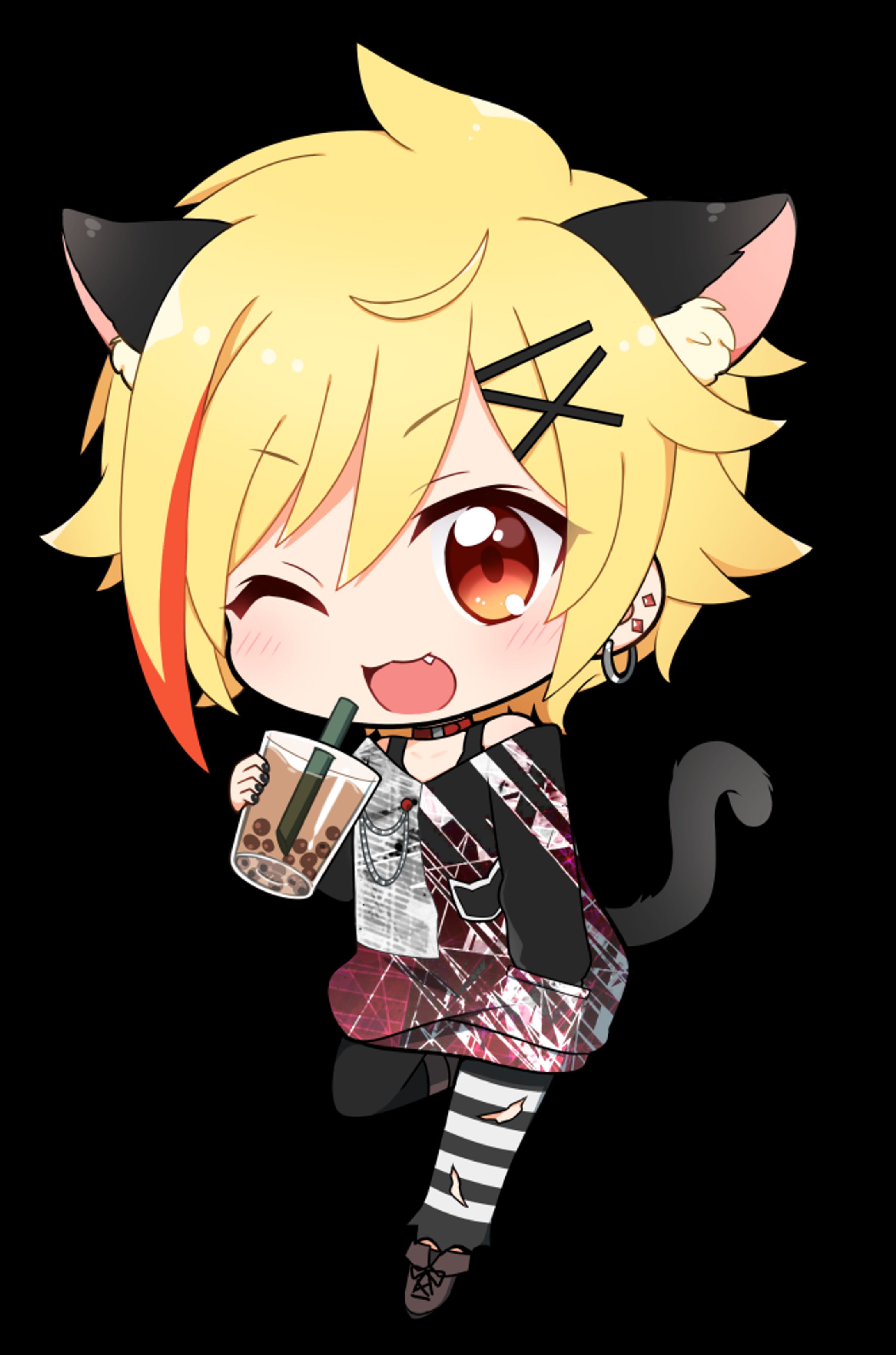 96猫さんファンアート-1