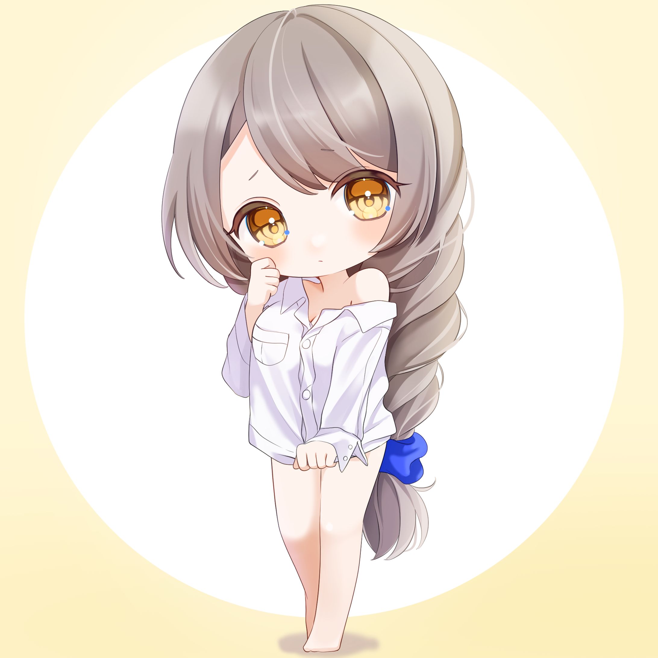 Vtuber  朝日奈あみ様 ミニキャライラスト-1