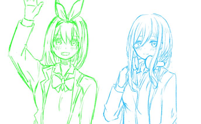 実線のみらくがき