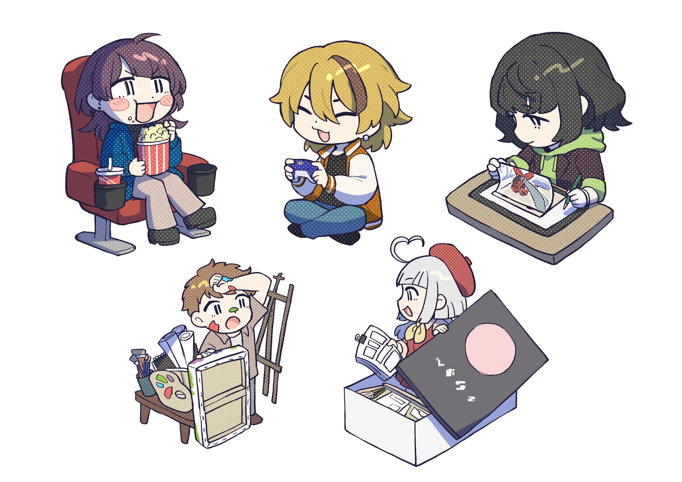 OC立ち絵（デフォルメ）-1