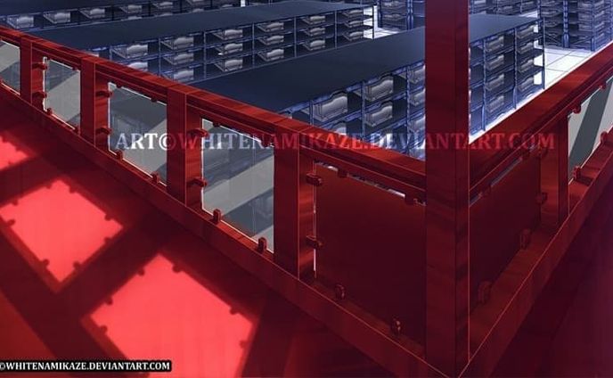 Commission for Ricardo Garcia

an Android Warehouse background from 2nd floor art for is WIP game
day and night version

DeviantArt : http://fav.me/886746657

Pixiv : https://www.pixiv.net/en/artworks/91490449

COMMISSION OPEN : http://fav.me/d8qyc2q

#Digital2D #Illustration #EnvironmentalConceptArtDesign #AnimeManga #Anime #digital #commissionopen #whitenamikaze #scifi #background #art #gameart #visualnovel #warehouse #boxes #metal