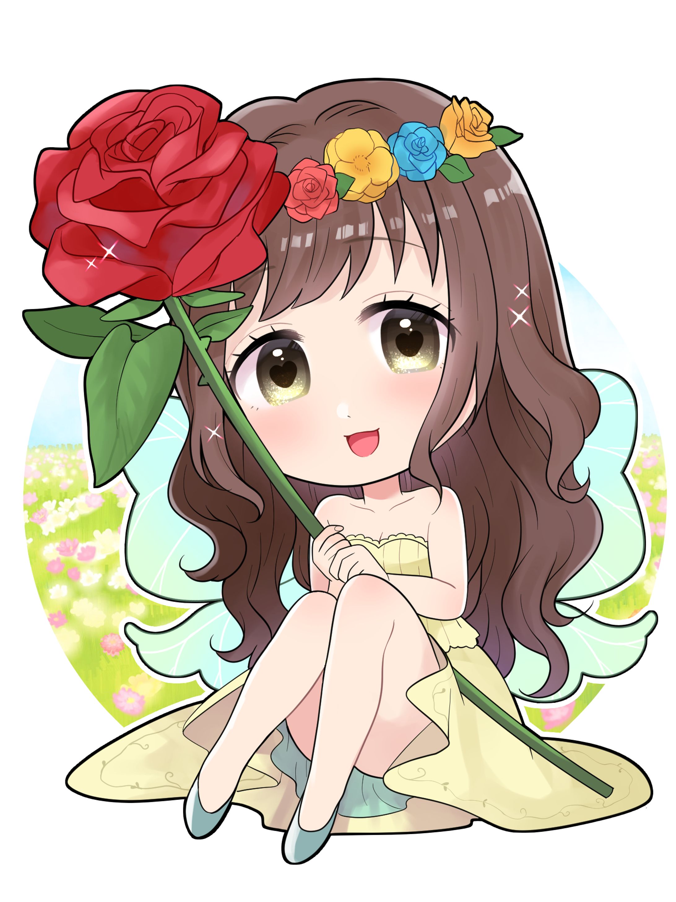 カラーイラスト(SDキャラ)-1