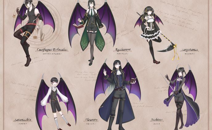 キャラクターデザイン