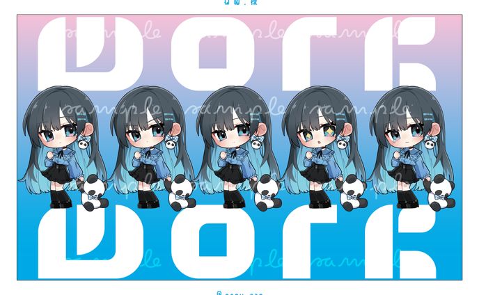 ねぬ.様 ご依頼イラスト
