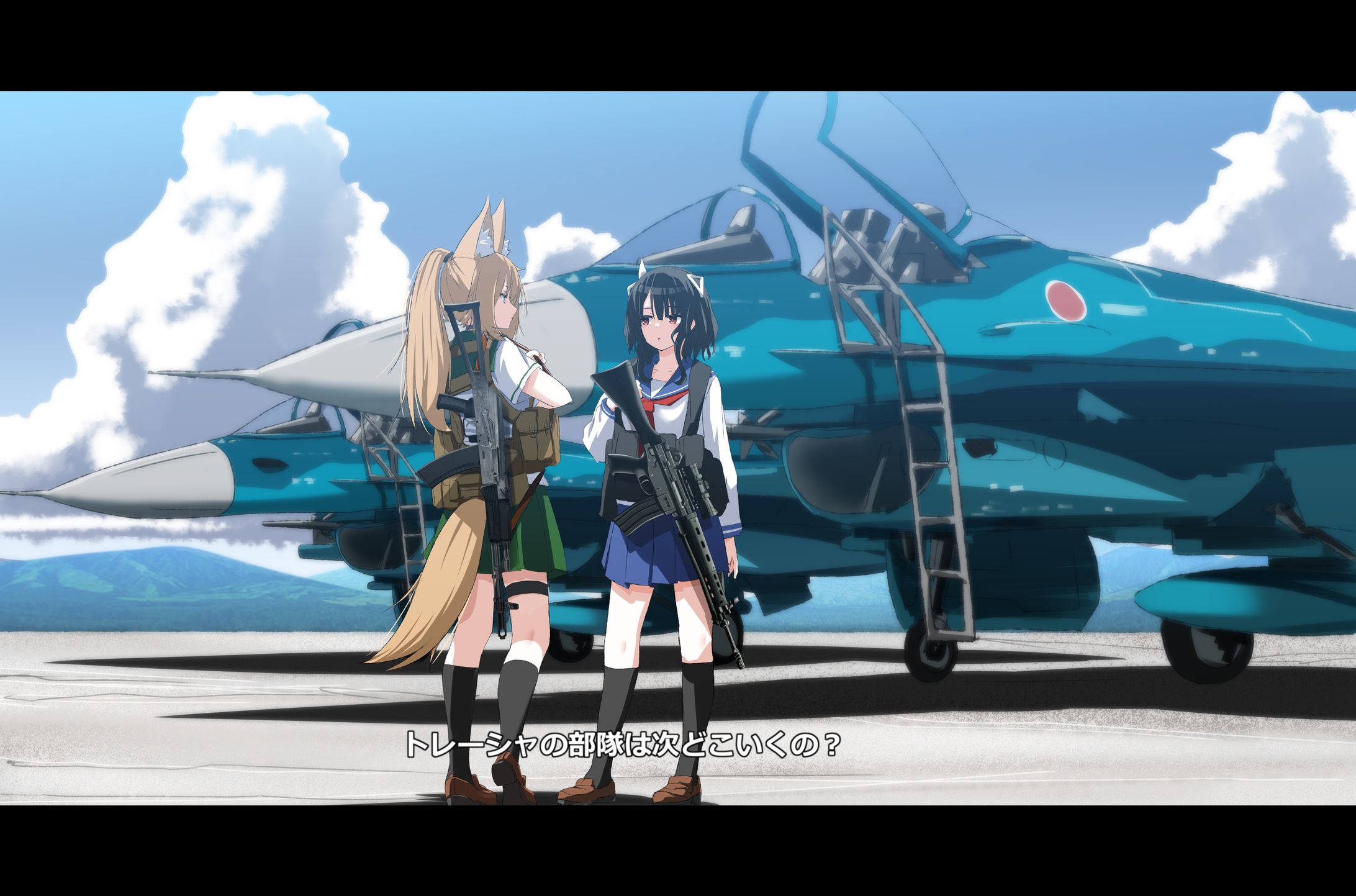 武装JK　ラクガキ-1