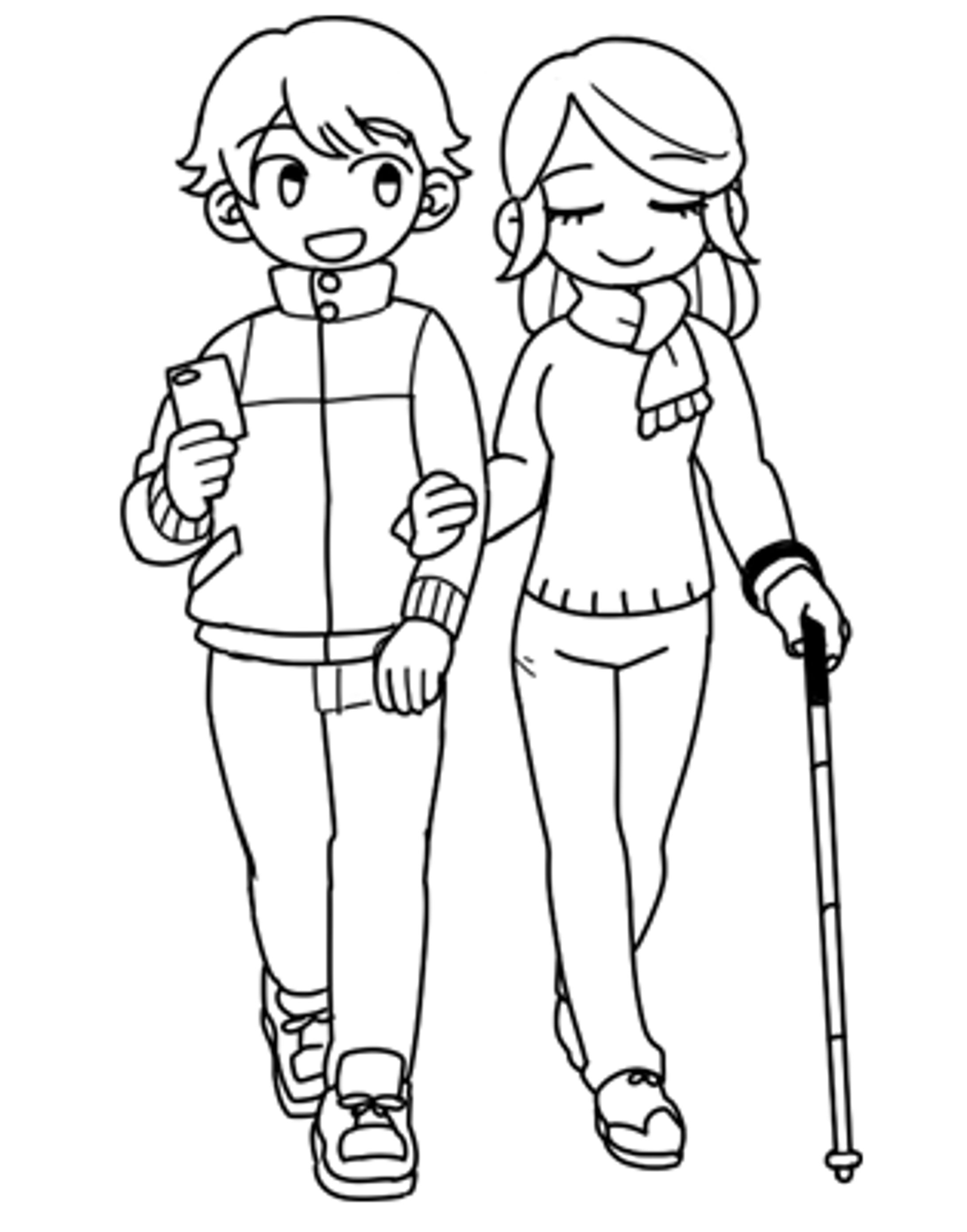 教材系イラストカット-1