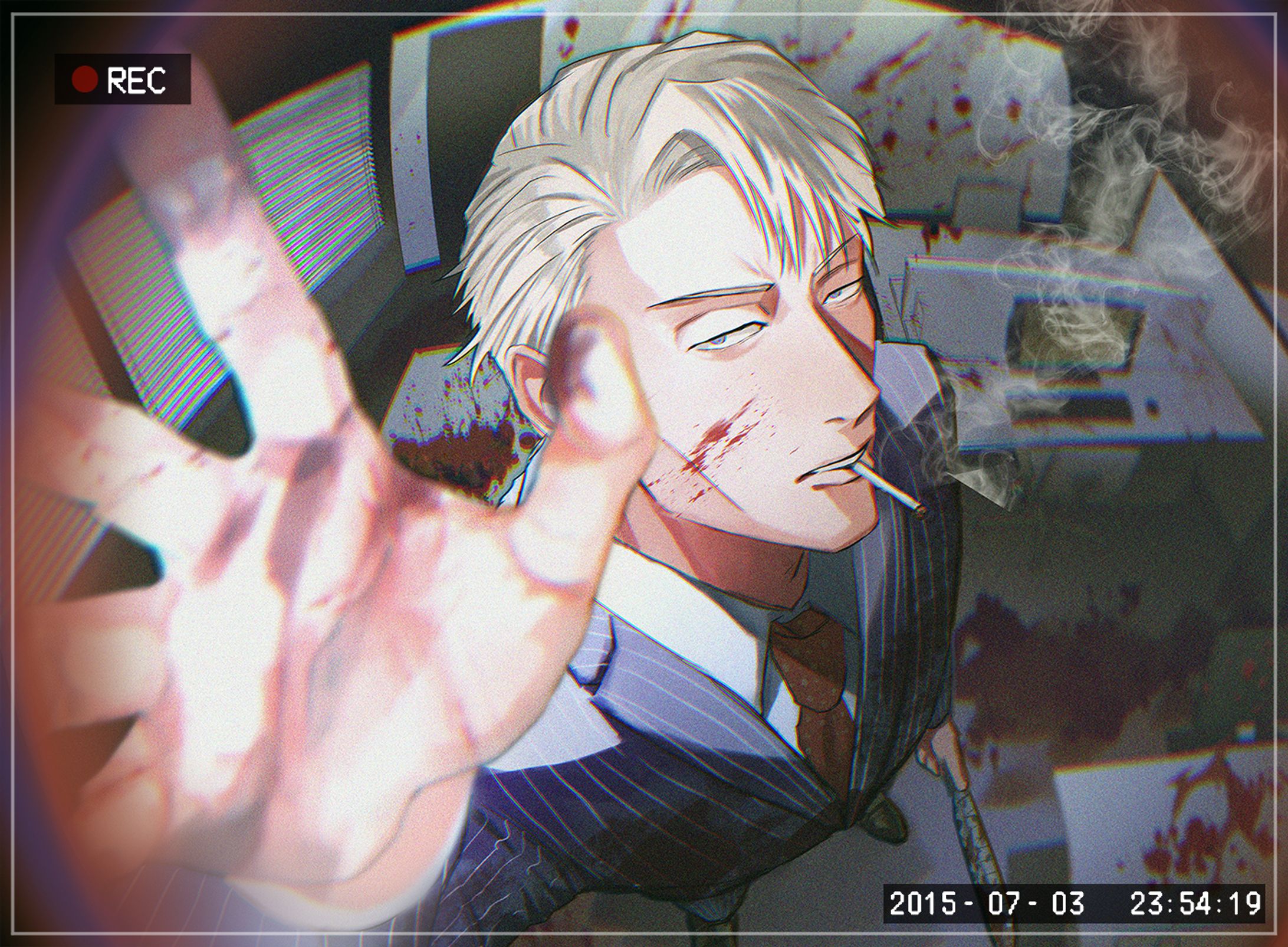 二次創作イラスト-1