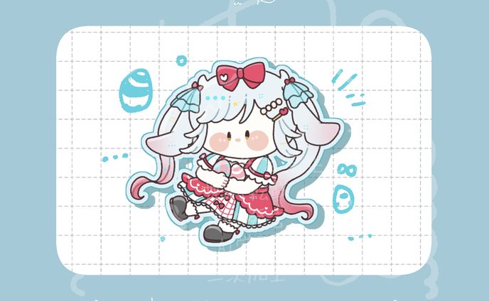 【ご依頼】SDイラスト/ちーず様