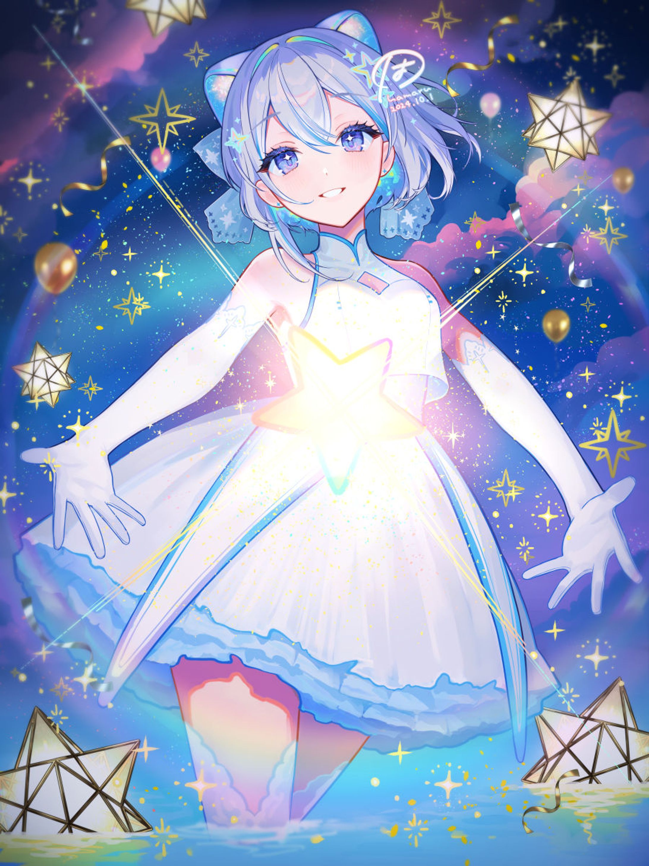 株式会社IRIAM様 6周年記念カウントダウンイラスト-1