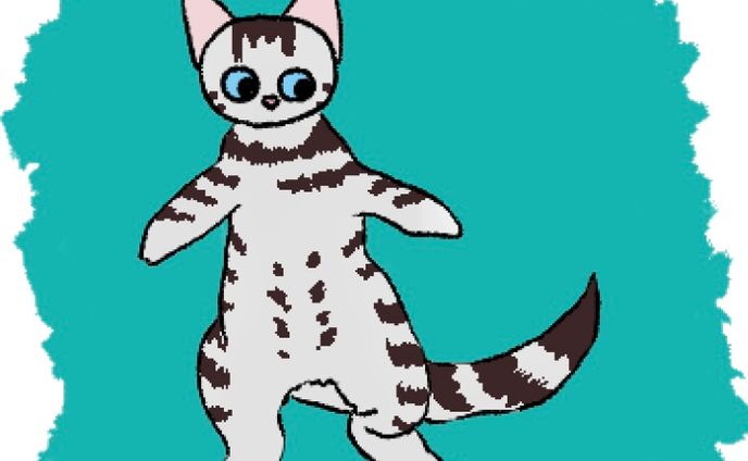 LINEスタンプ風猫⑪