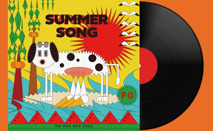 animated、レコードジャケット