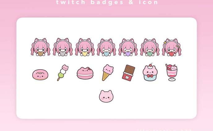 Twitch バッジ