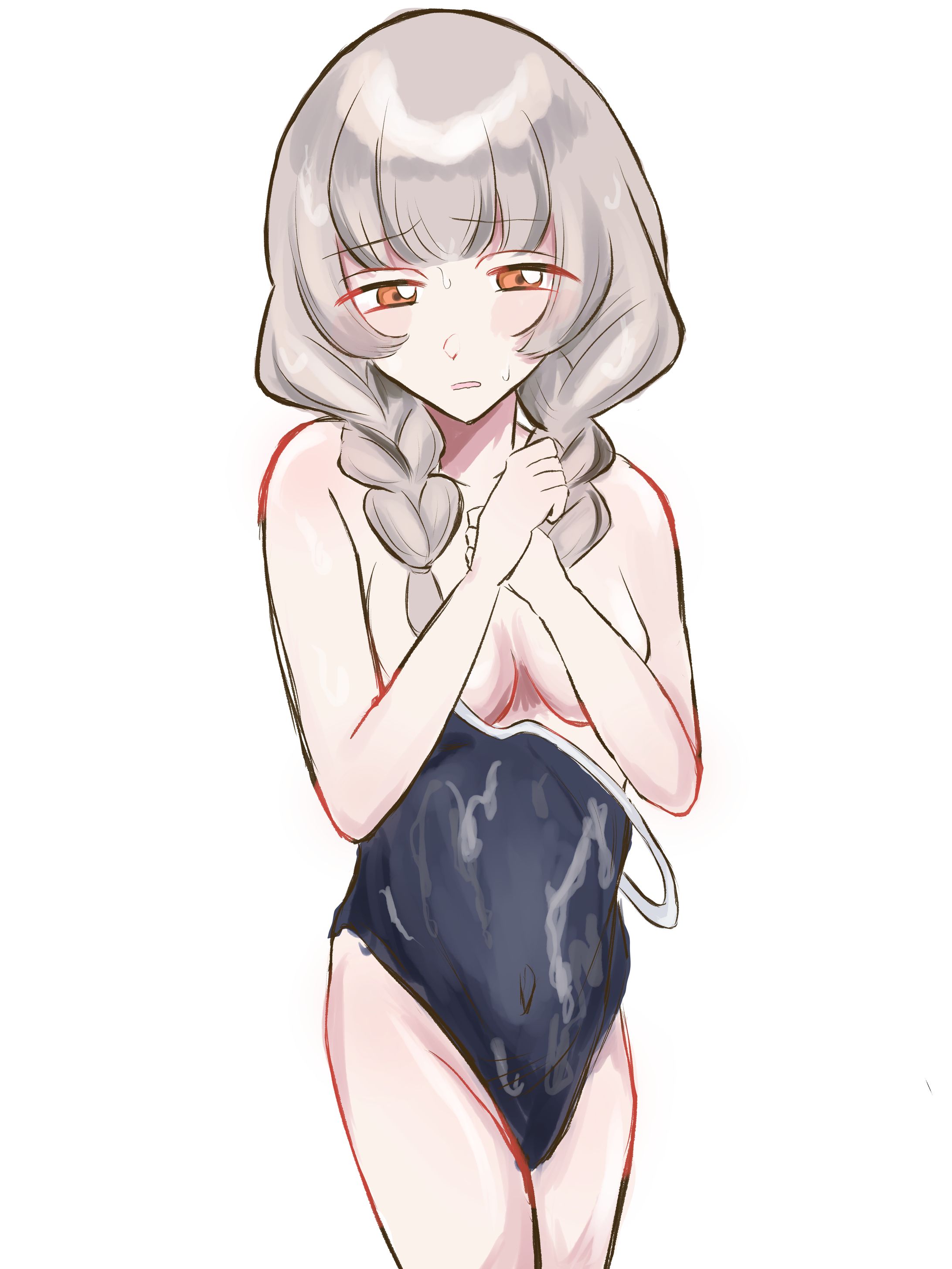 ⚠️NSFW スク水-1