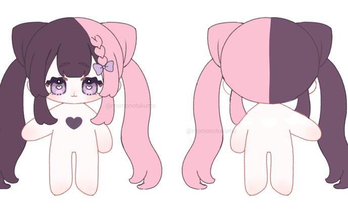 ぬいぐるみデザイン(と工場に依頼した完成品)