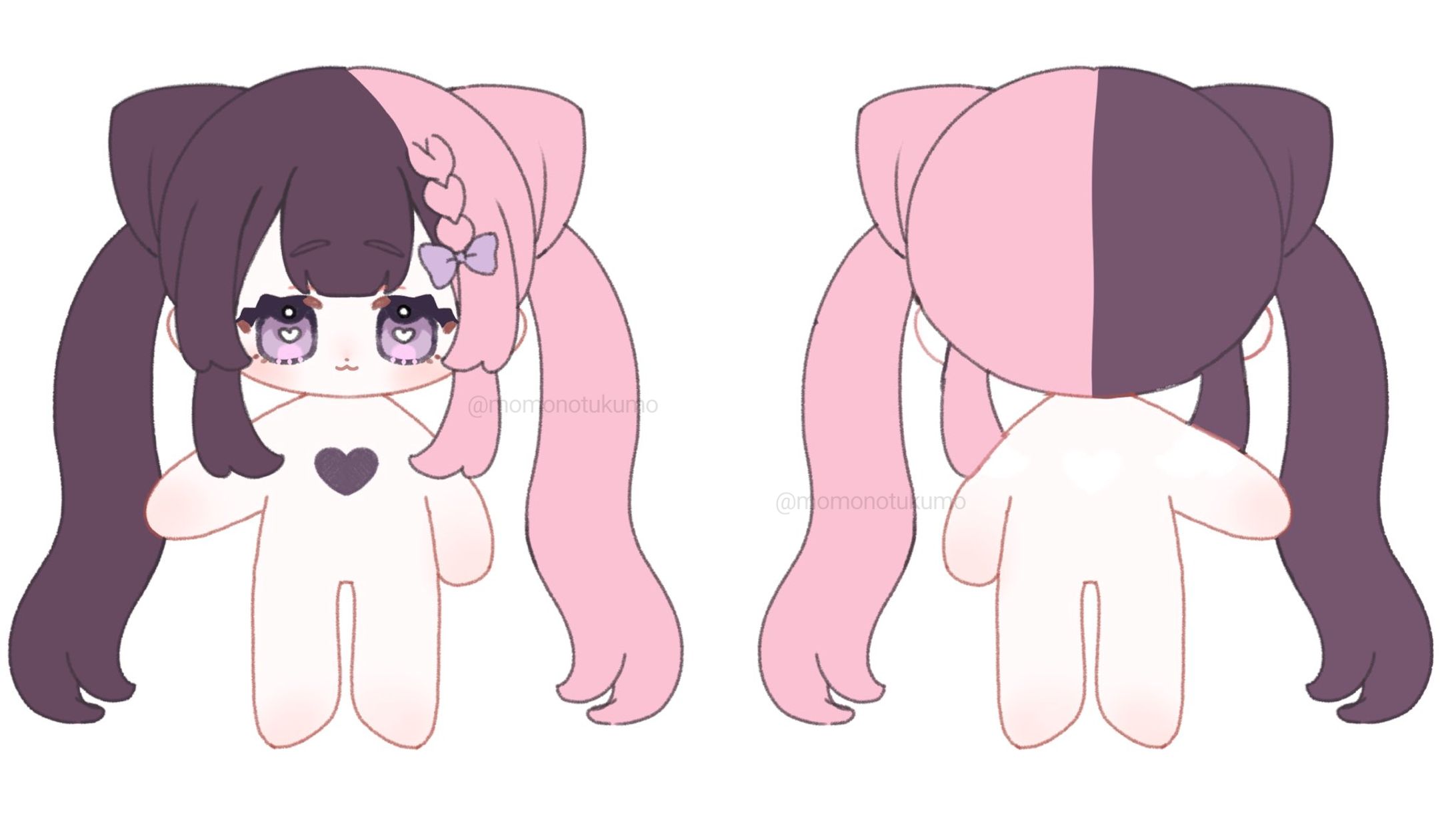 ぬいぐるみデザイン(と工場に依頼した完成品)-1
