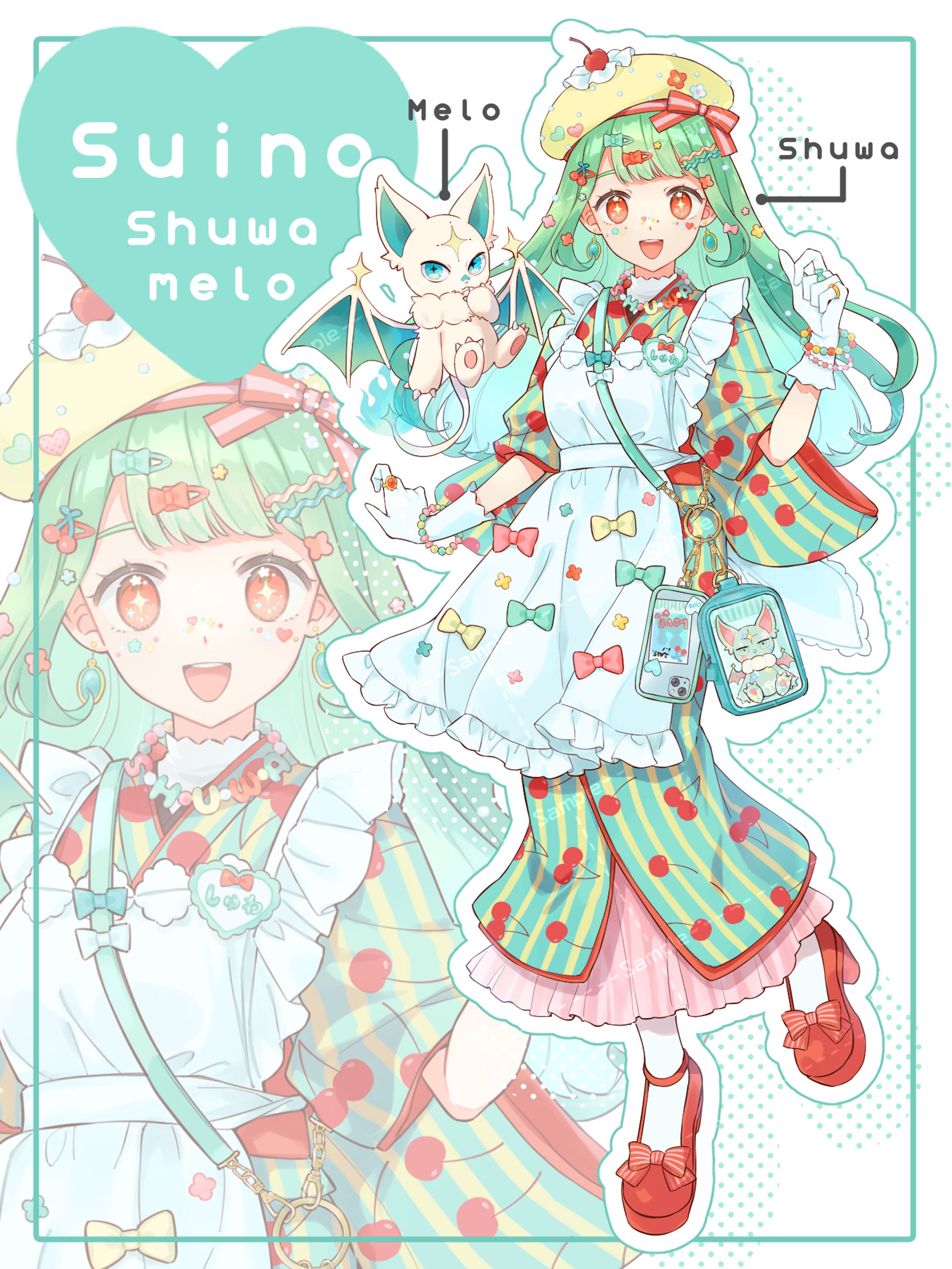 【works】IRIAM立ち絵/キャラクターデザイン-1