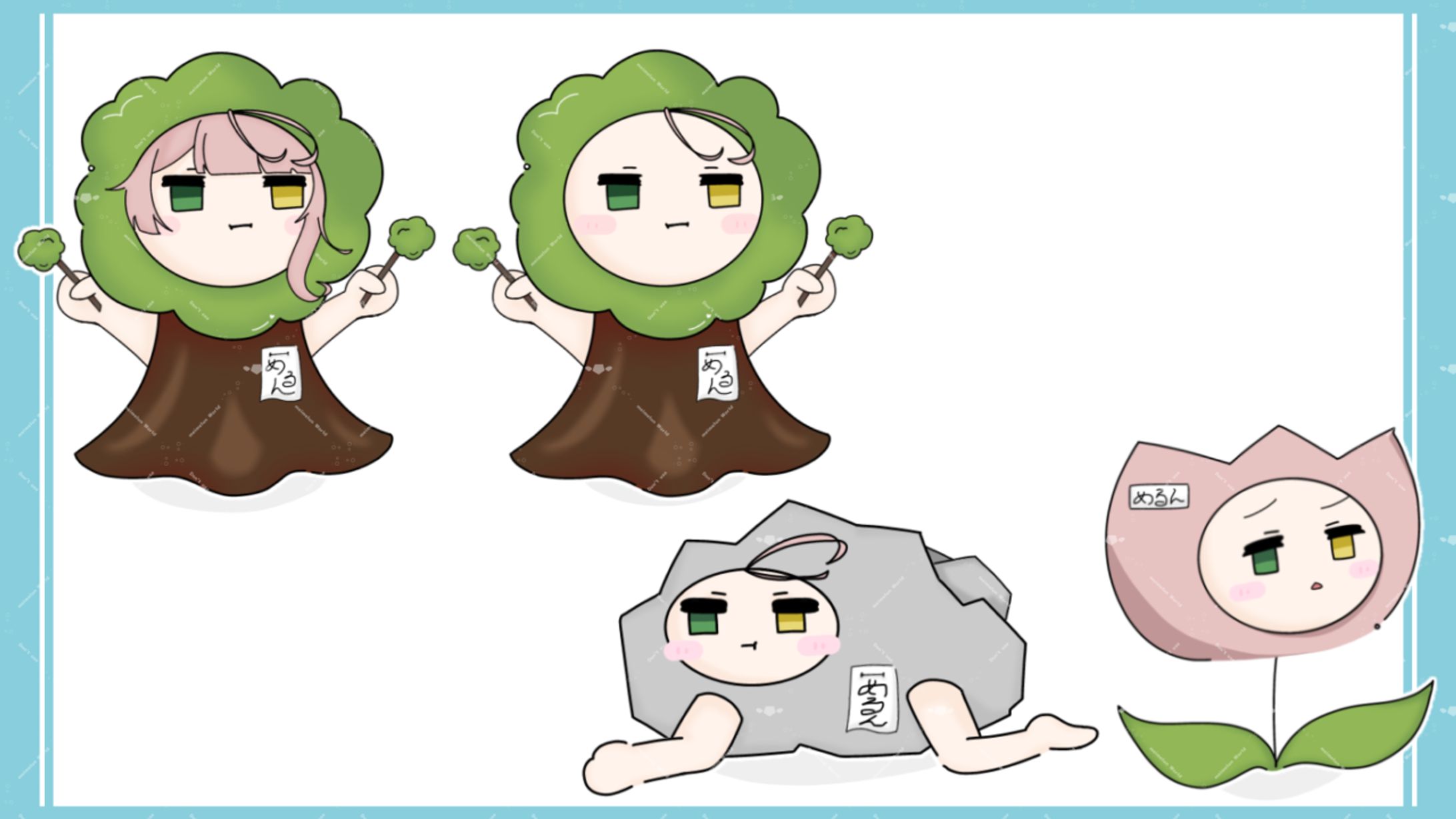 【量産イラスト】お遊戯会-1