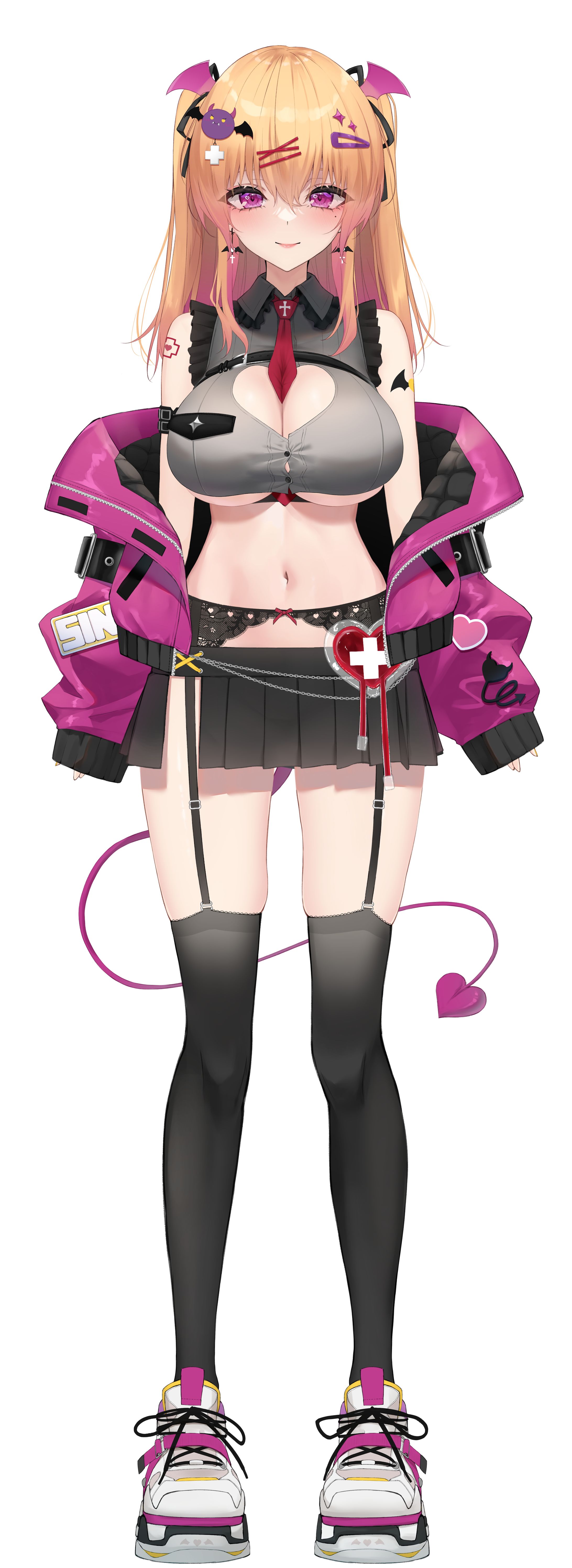Vtuber 愛魔めりあ様　Vtuberデザイン・イラスト-1