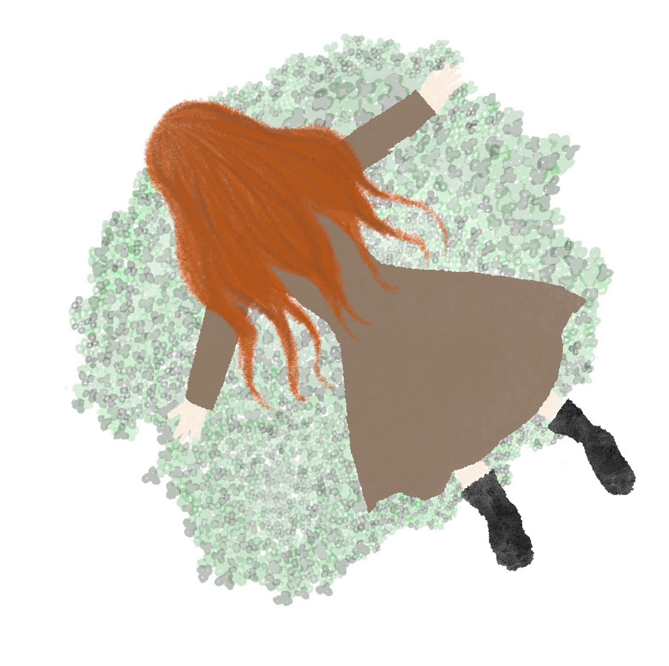 クローバー畑へ-1