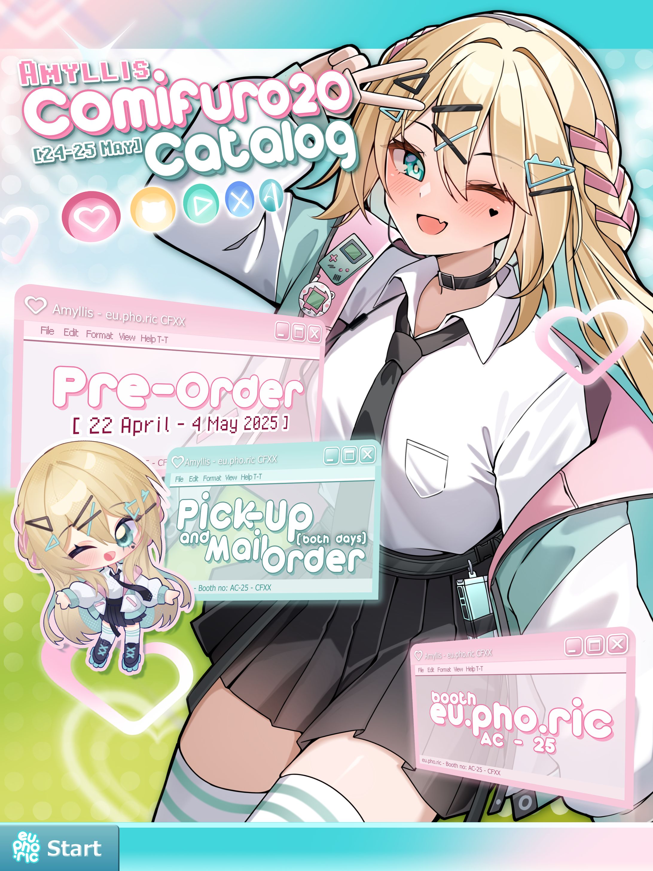 Catalog  ๋ ࣭✦‧₊˚ Amyllis' CFXX Graphic-1