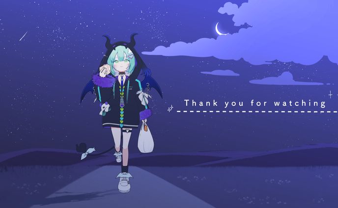 すぺしゃりて所属  王猛ちたむ様  配信エンディングアニメーション