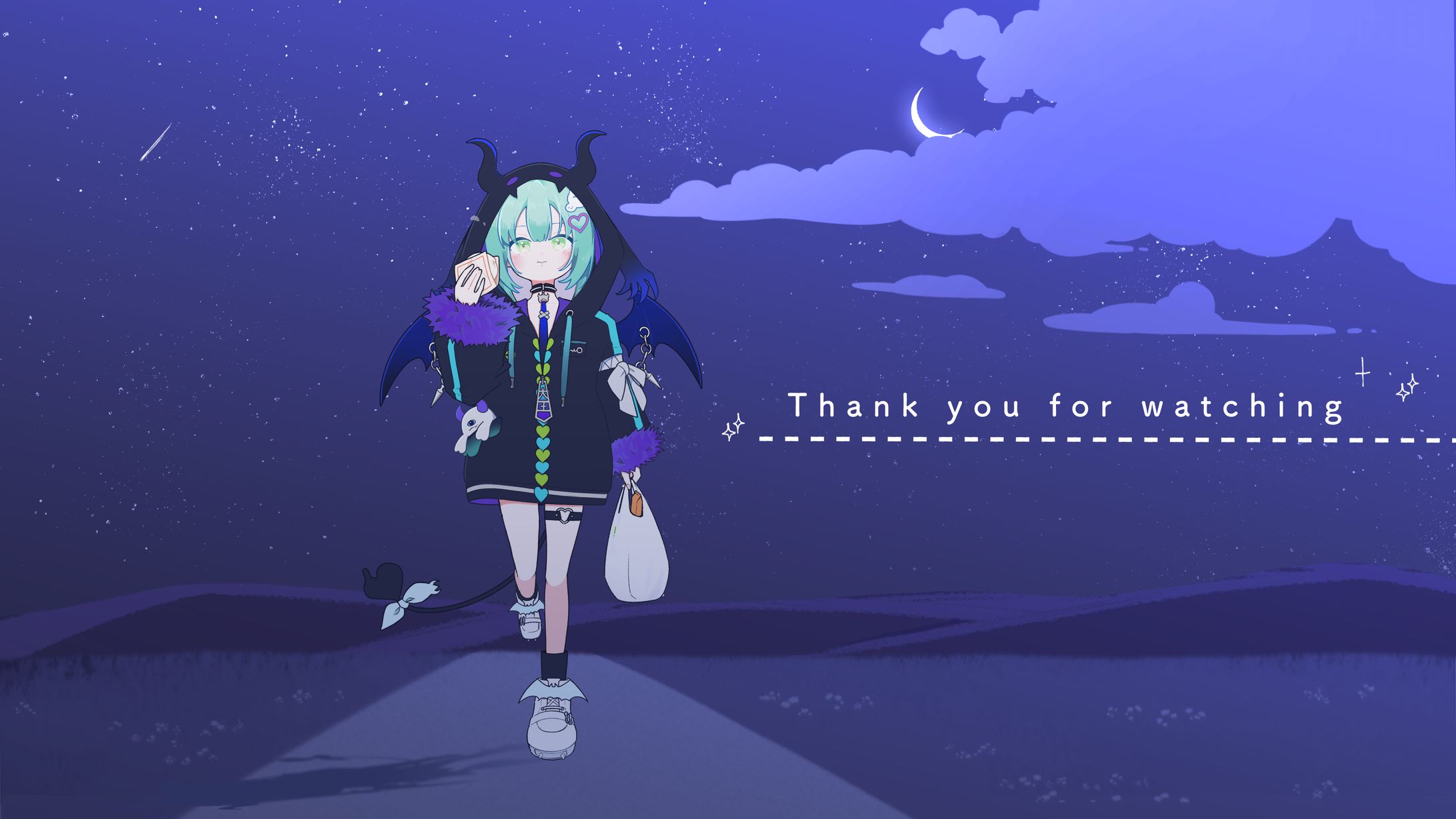 すぺしゃりて所属  王猛ちたむ様  配信エンディングアニメーション-1