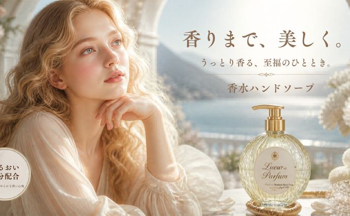 WEBバナー - 香水ハンドソープ