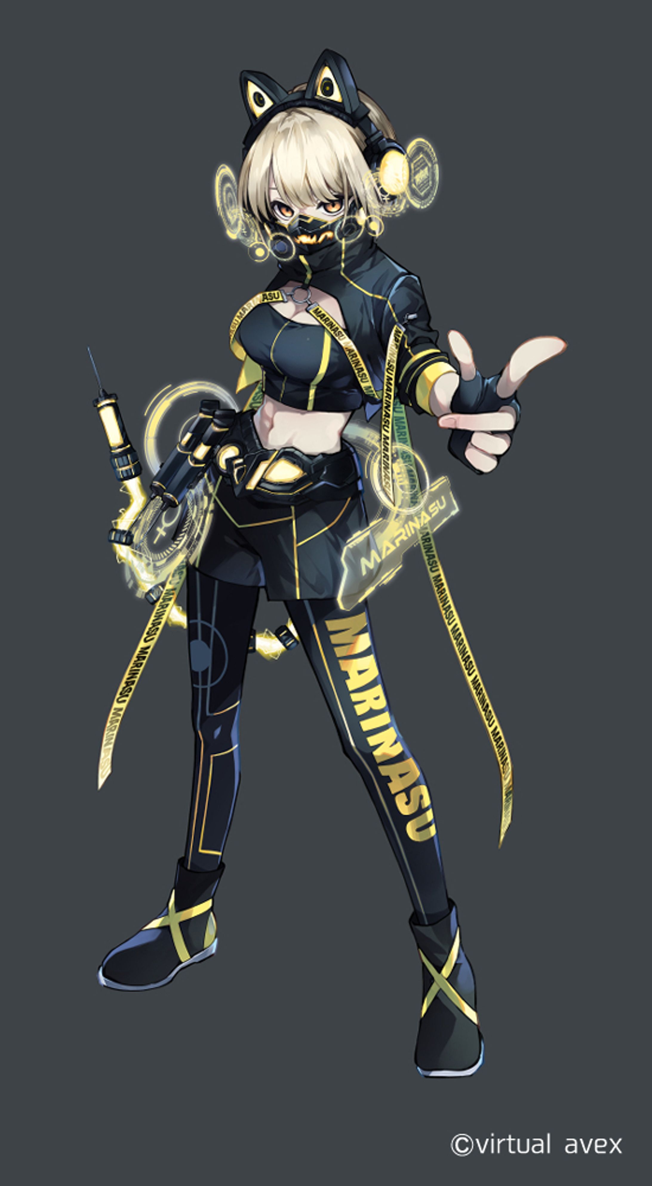 Virtual Avex 鈴鳴すばる様｜「HEADSHOT」キービジュアル-1