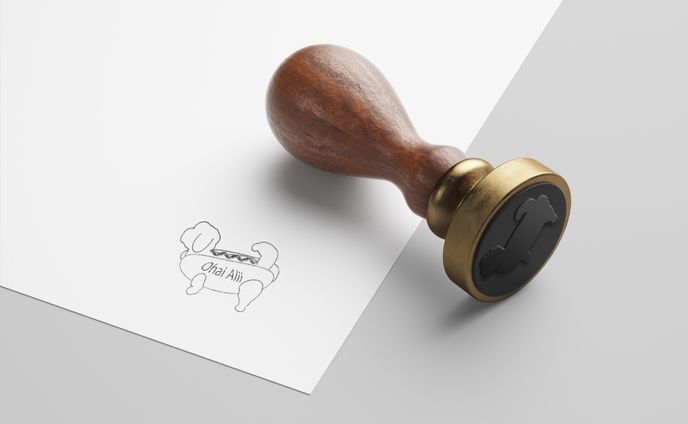 ロゴ　モックアップ