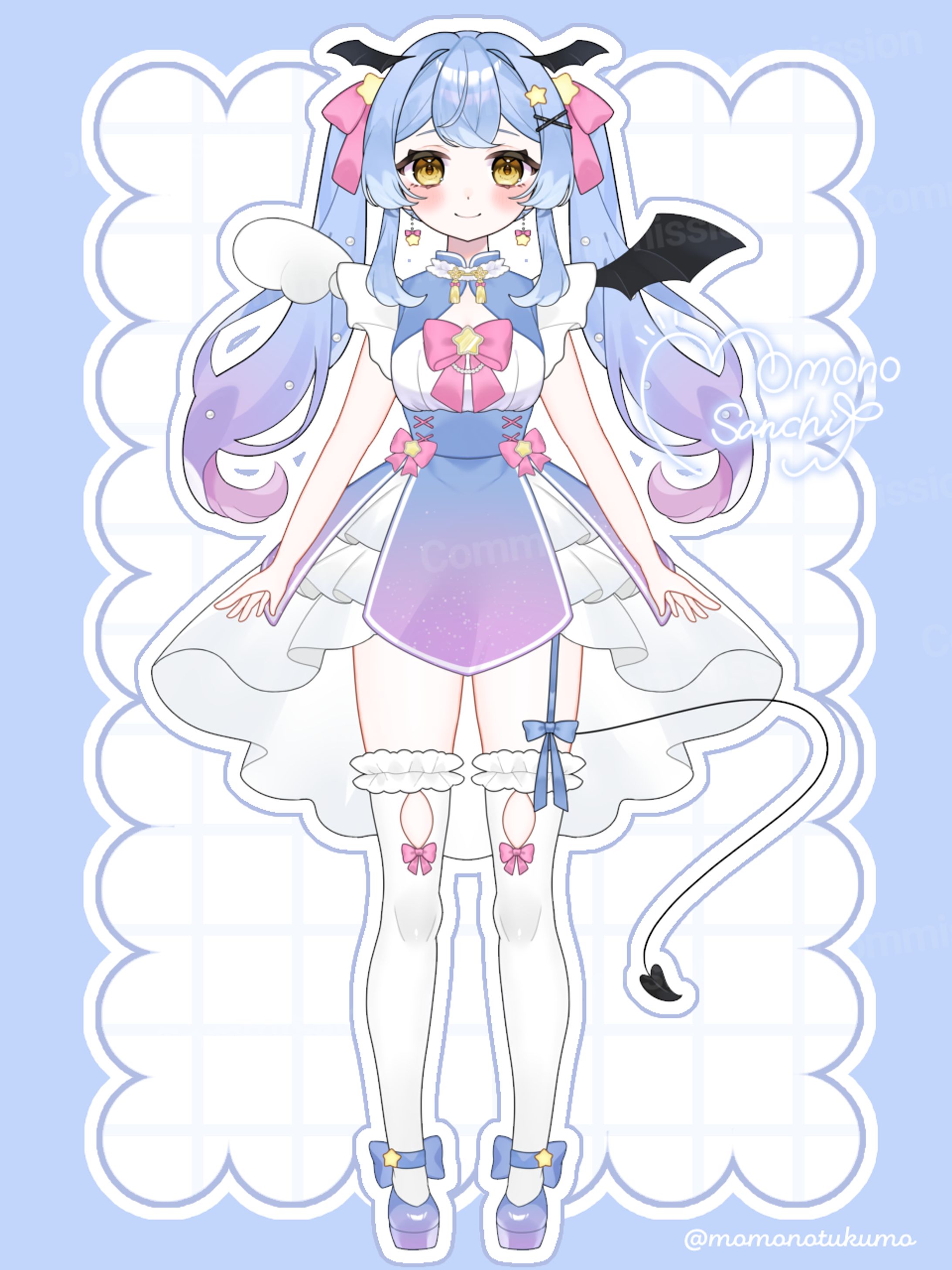 星空乃キキ様live2dパーツ分けイラスト-1