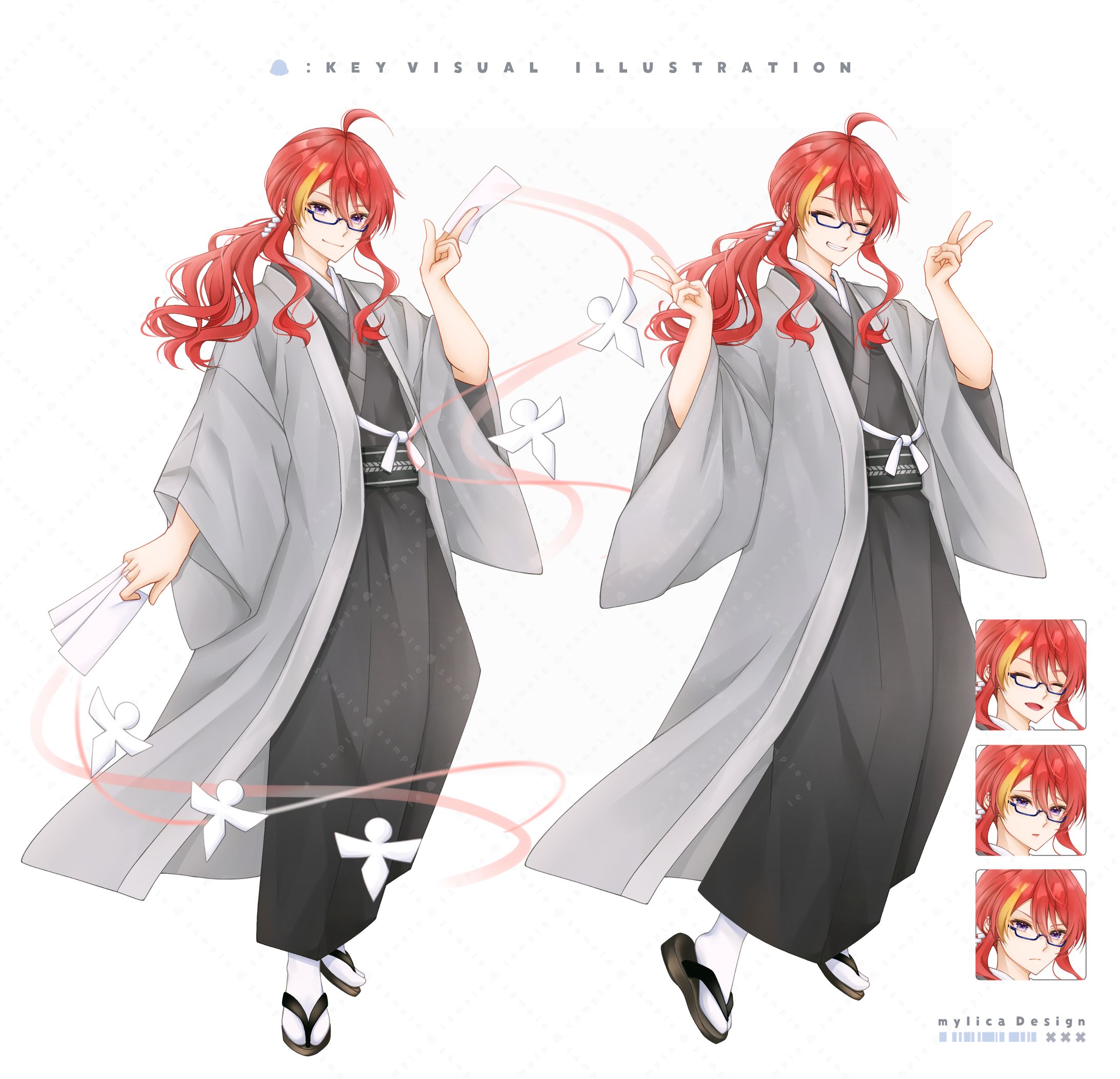 朱霧まがり / KEY VISUAL ILLUSTRATION-1