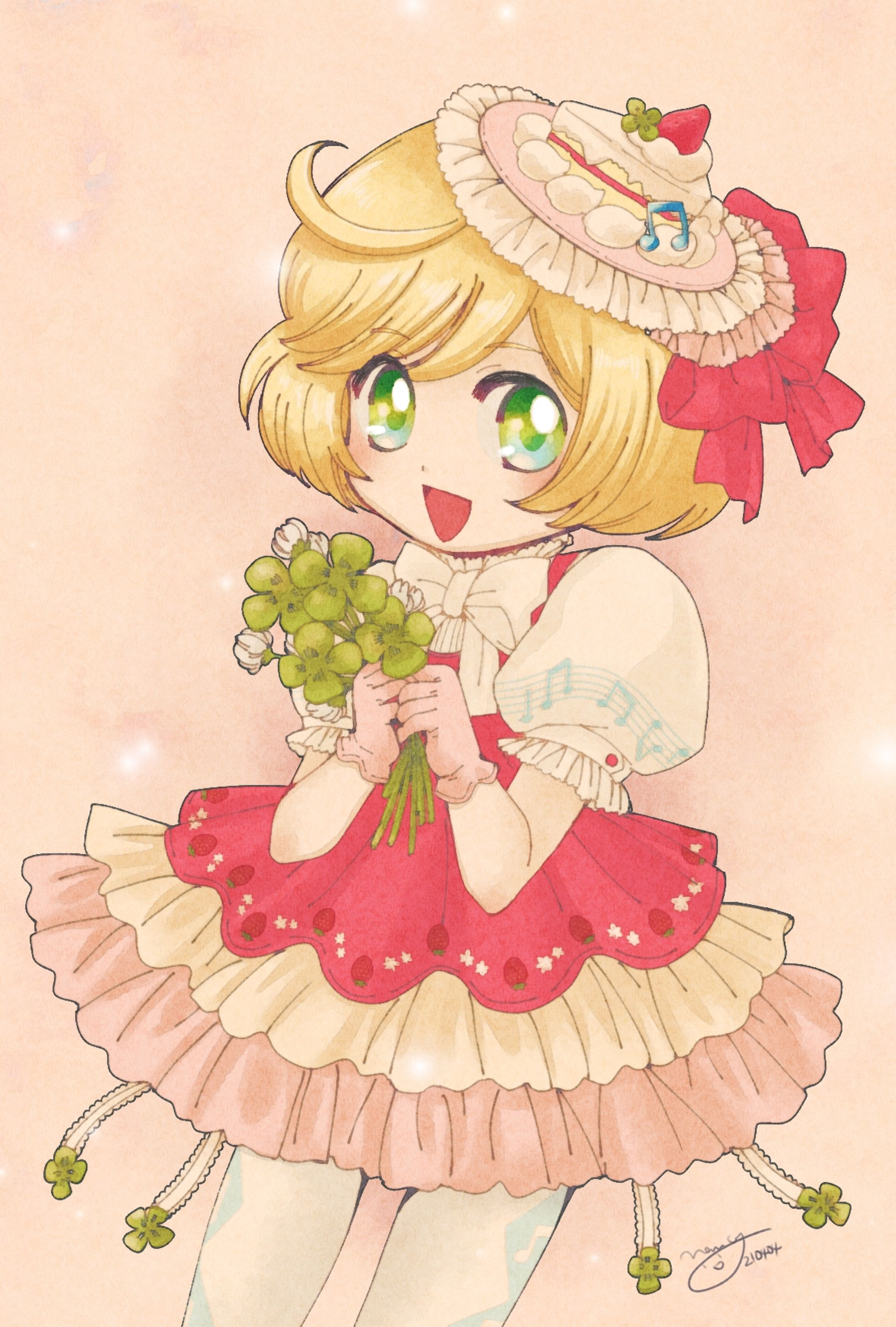 【創作】絵文字3つでキャラデザ・1（3枚）-1