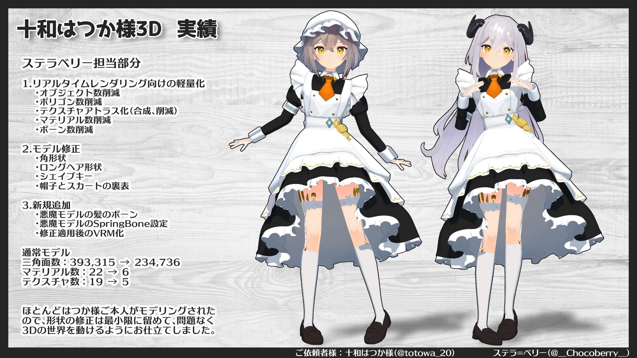 十和はつか様　3Dモデル調整-1