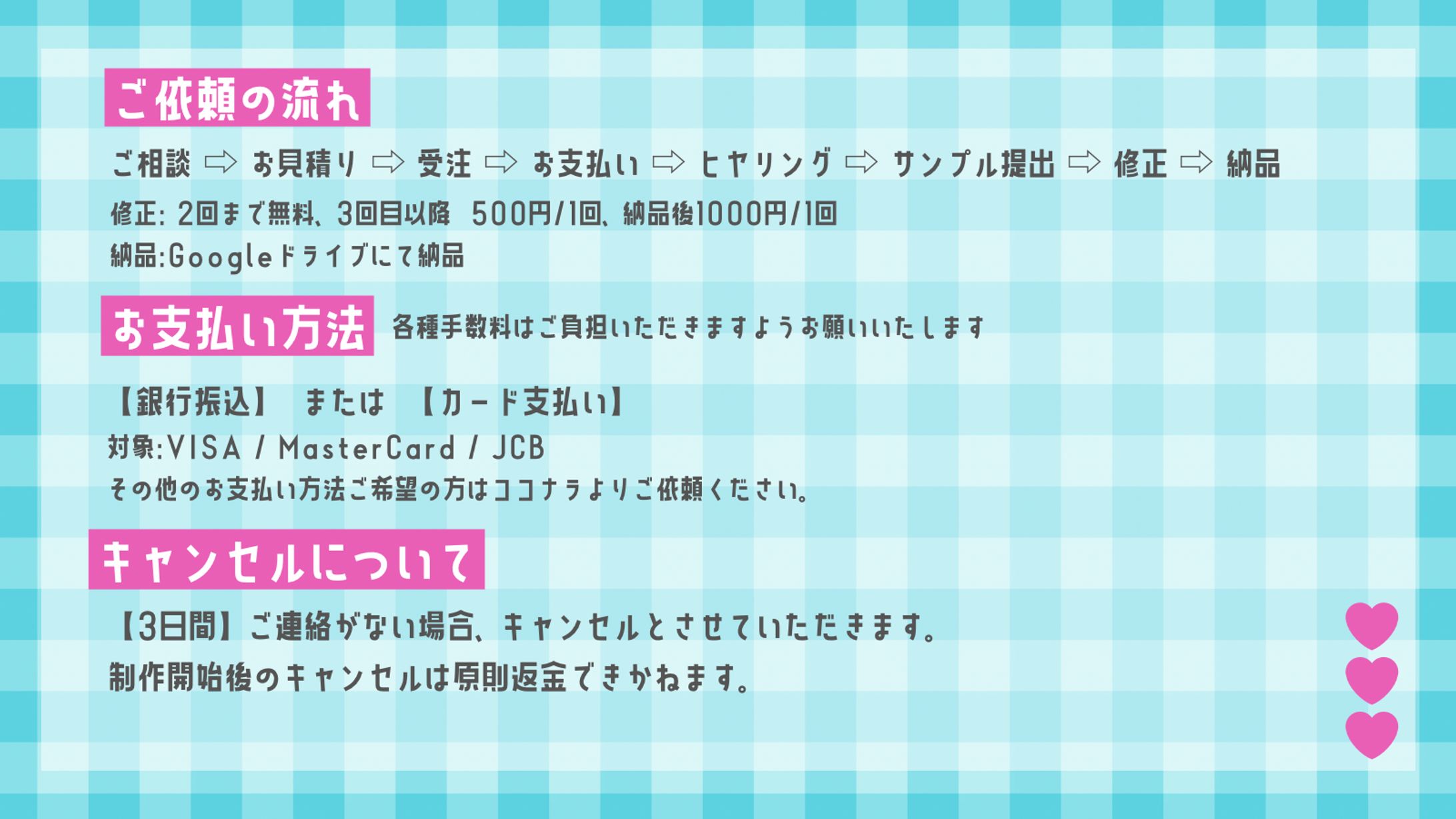 規約/ご依頼について-1