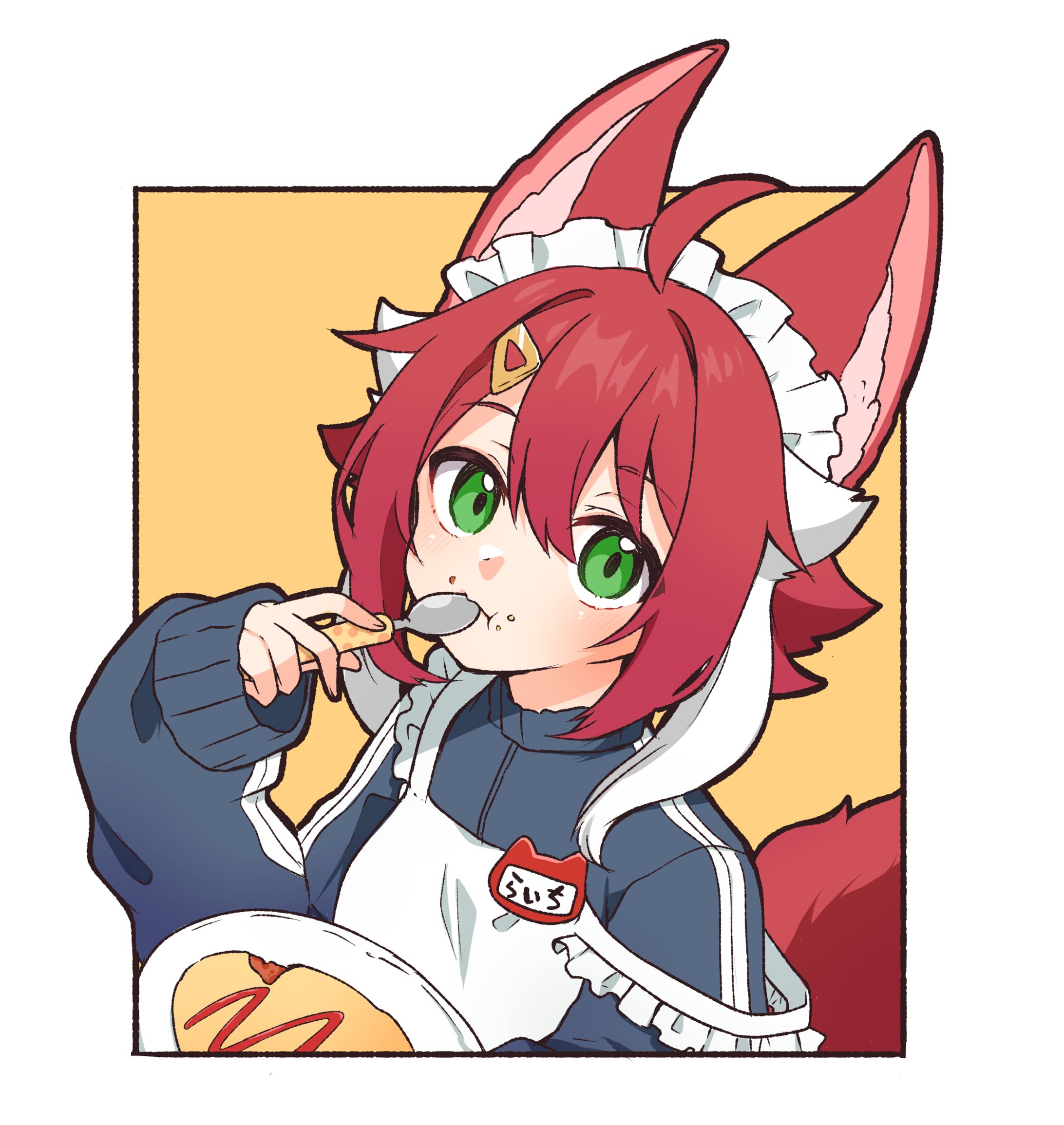 ジャージメイド落書き-1