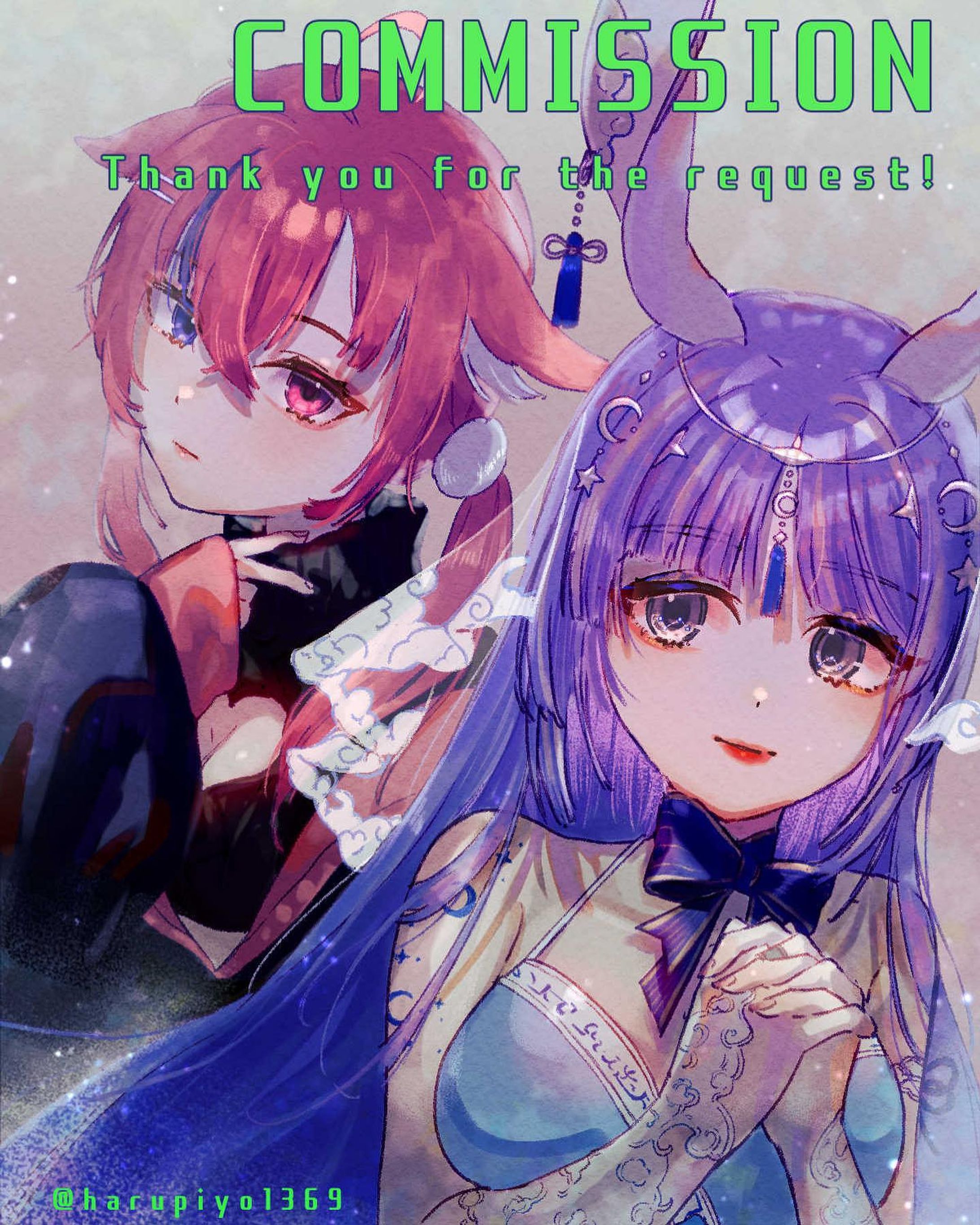 納品してました🐰💜🦊♥️
リクエストありがとうございました！
 
#Skeb #commission #commissionpainting  #commissionart  #commissionwork  #commissionartist 
 
 #VTuber 

#イラスト #イラストレーション  #イラスト依頼  #イラストグラム  #イラストレーター  #illust #illustration #illustagram  #絵 #일러스트 #イラストグラム #插图 #art  #artwork  #artist-1