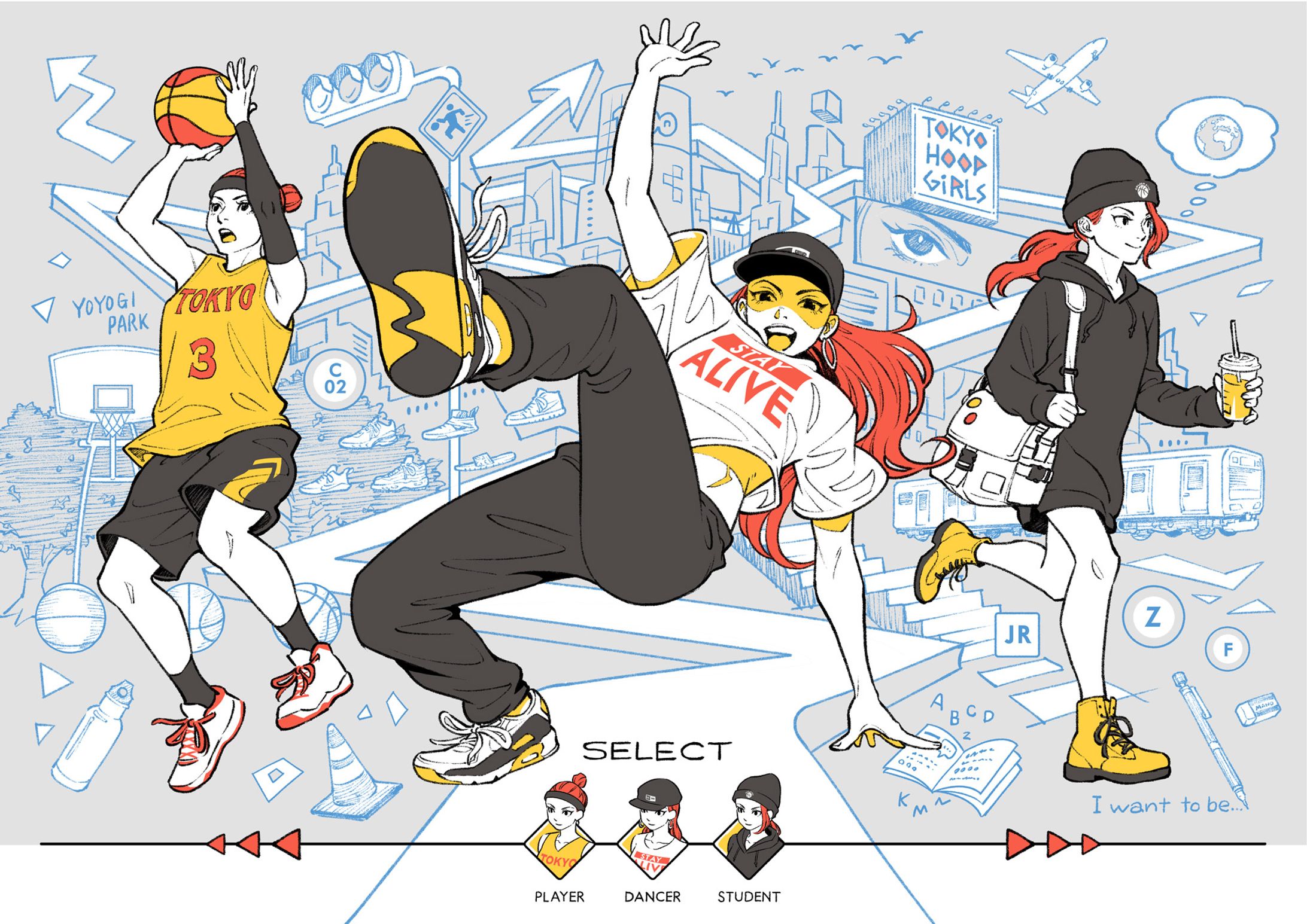 【WORK】TOKYO HOOP GIRLS-1