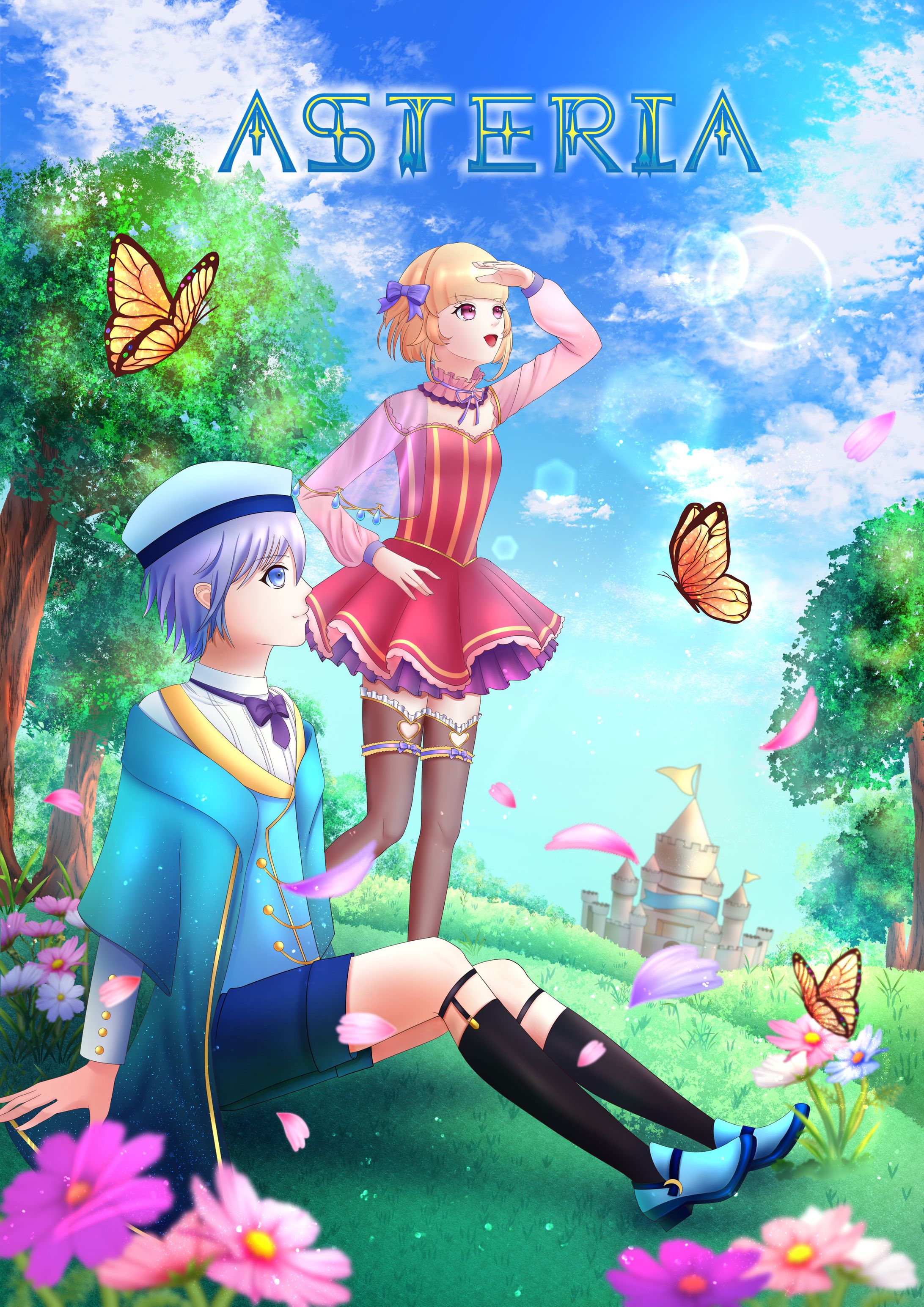 オリジナルゲームキャラ(背景・アイテム)-1