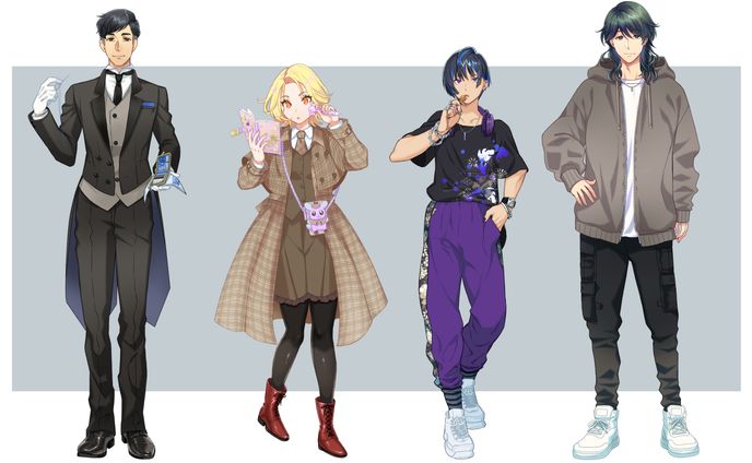TRPG用立ち絵