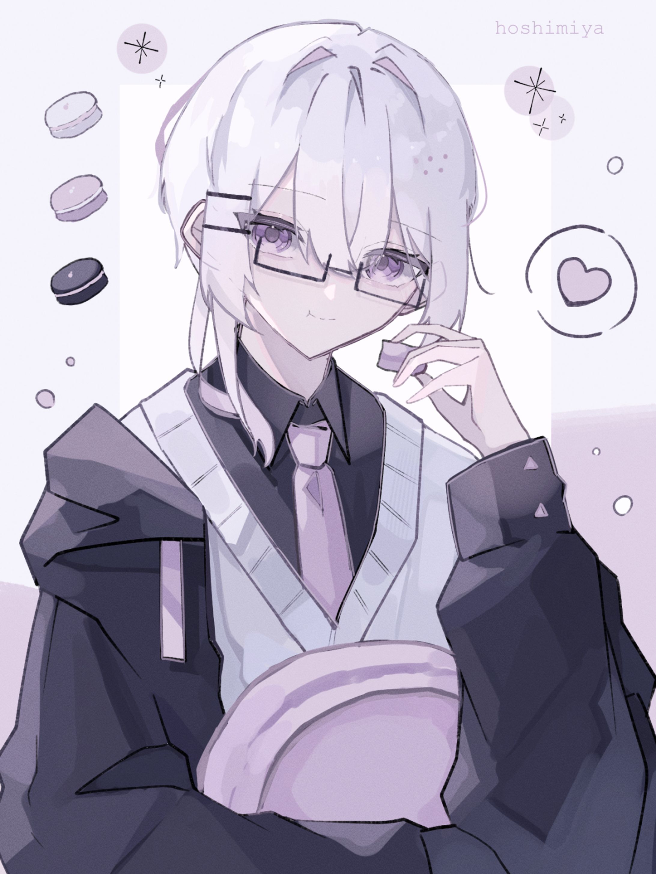 マカロン𓂃 𓈒𓏸 💜-1