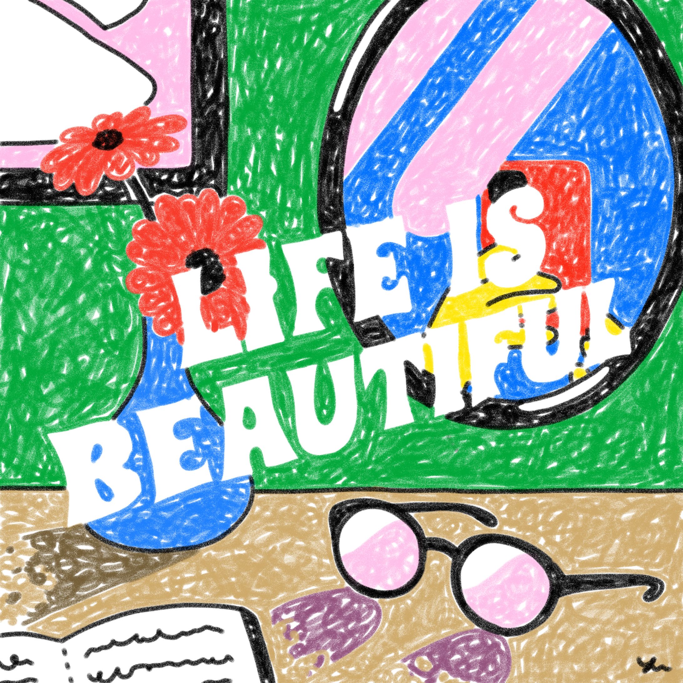 アルバムジャケット風イラスト-1