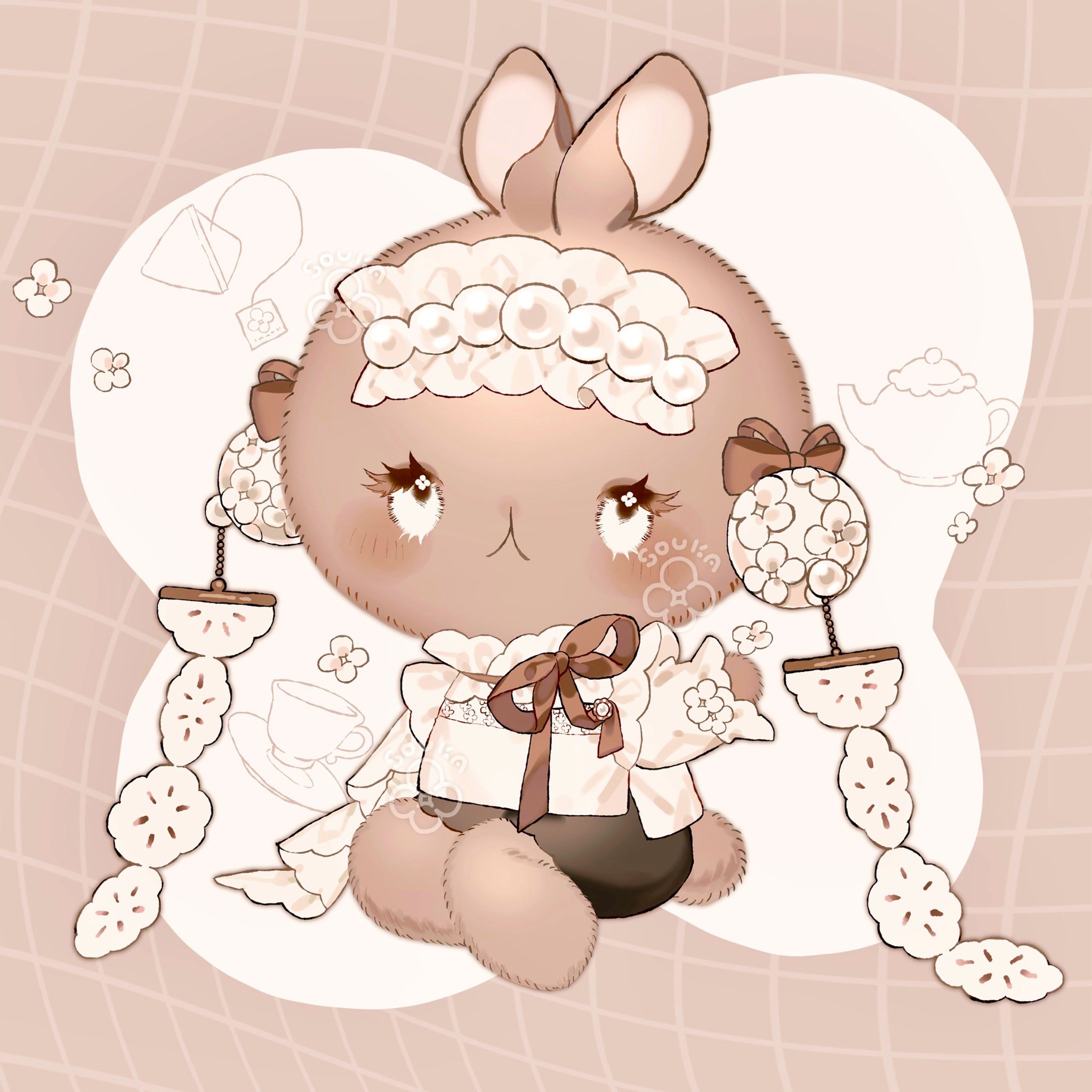 茶夢：キャラデザまとめ-1