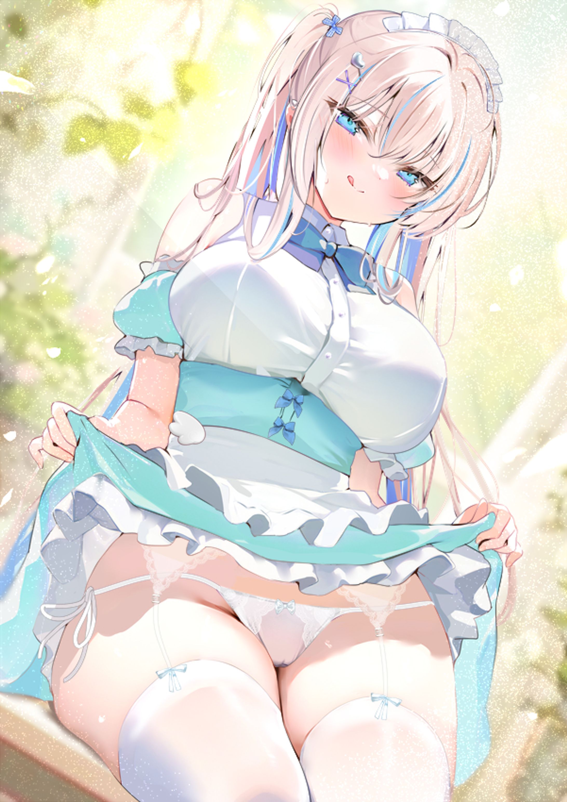 うちのこ「白ギャルちゃん」メイド服ver.-1