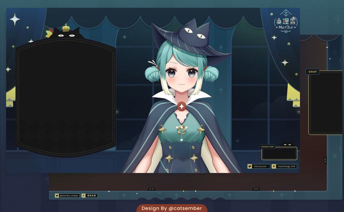 VTuber Overlays Design