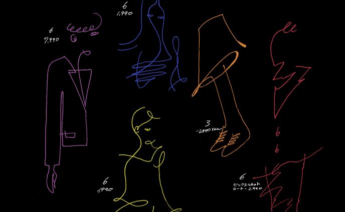 イラスト、fashion