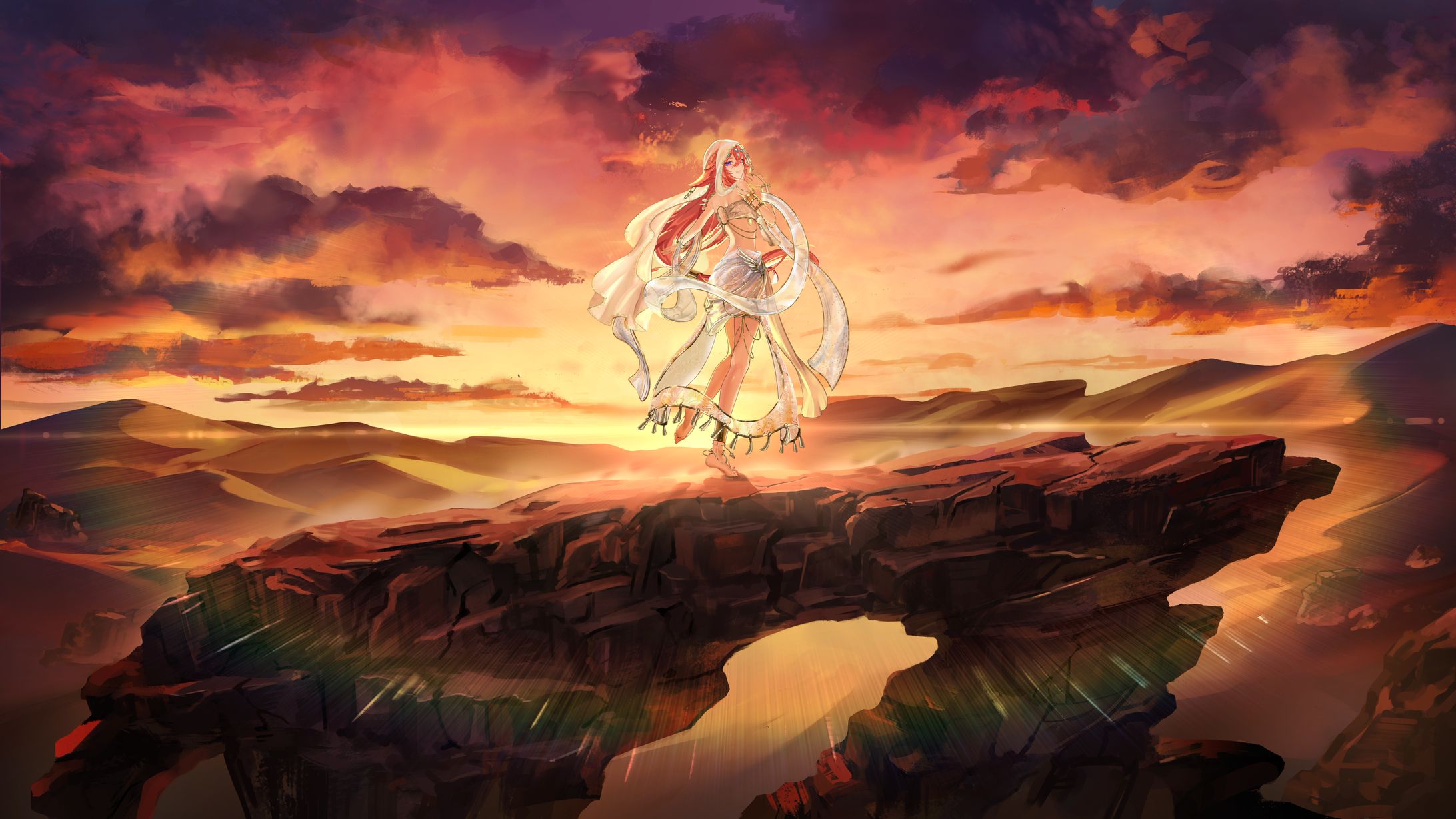 原神・同人特別番組HoYoFair【COMING BACK】MVイラスト-1