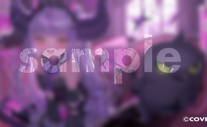 ホロライブ所属ラプラス・ダークネス様 10月メンバー限定壁紙