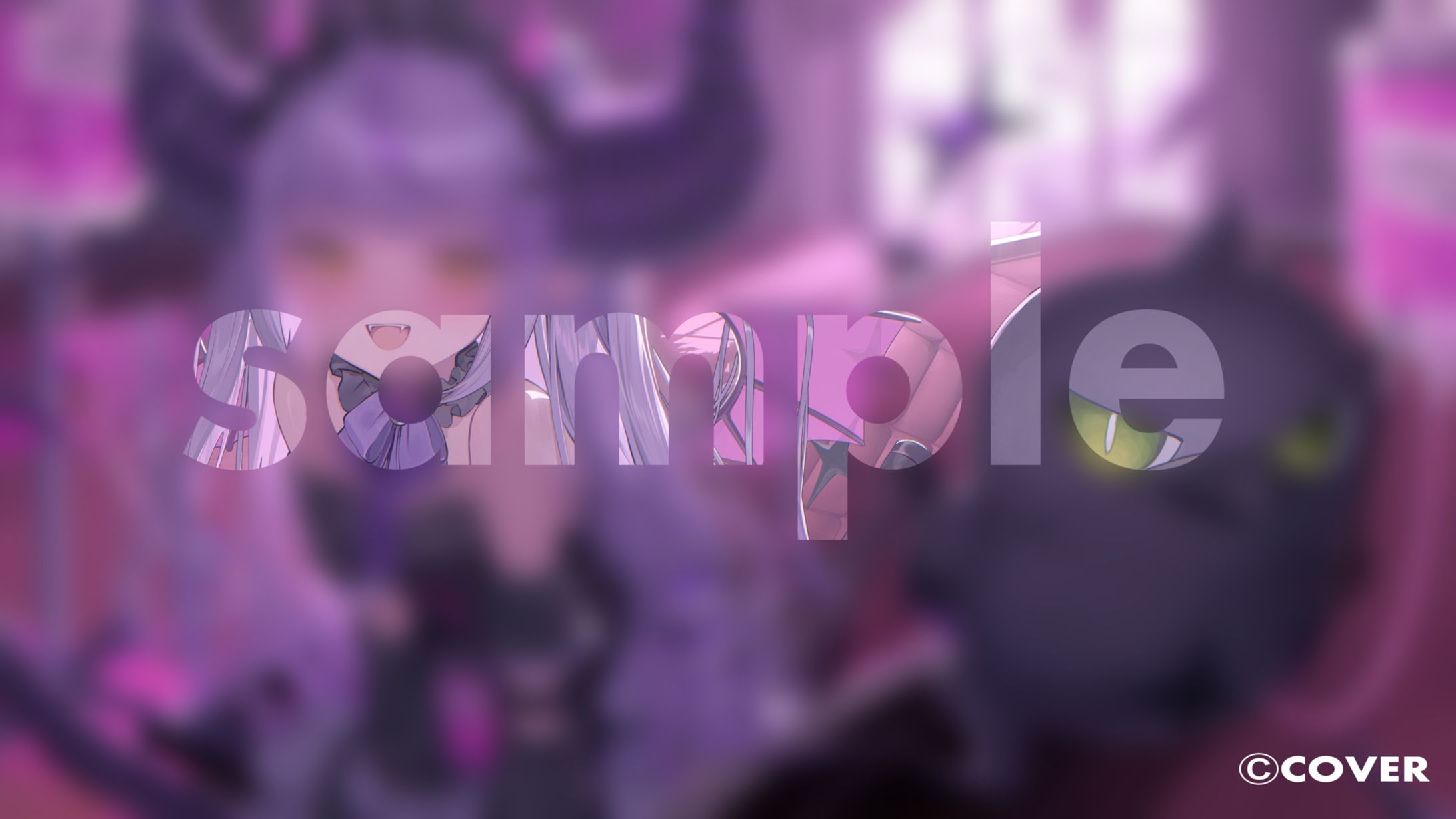 ホロライブ所属ラプラス・ダークネス様 10月メンバー限定壁紙-1