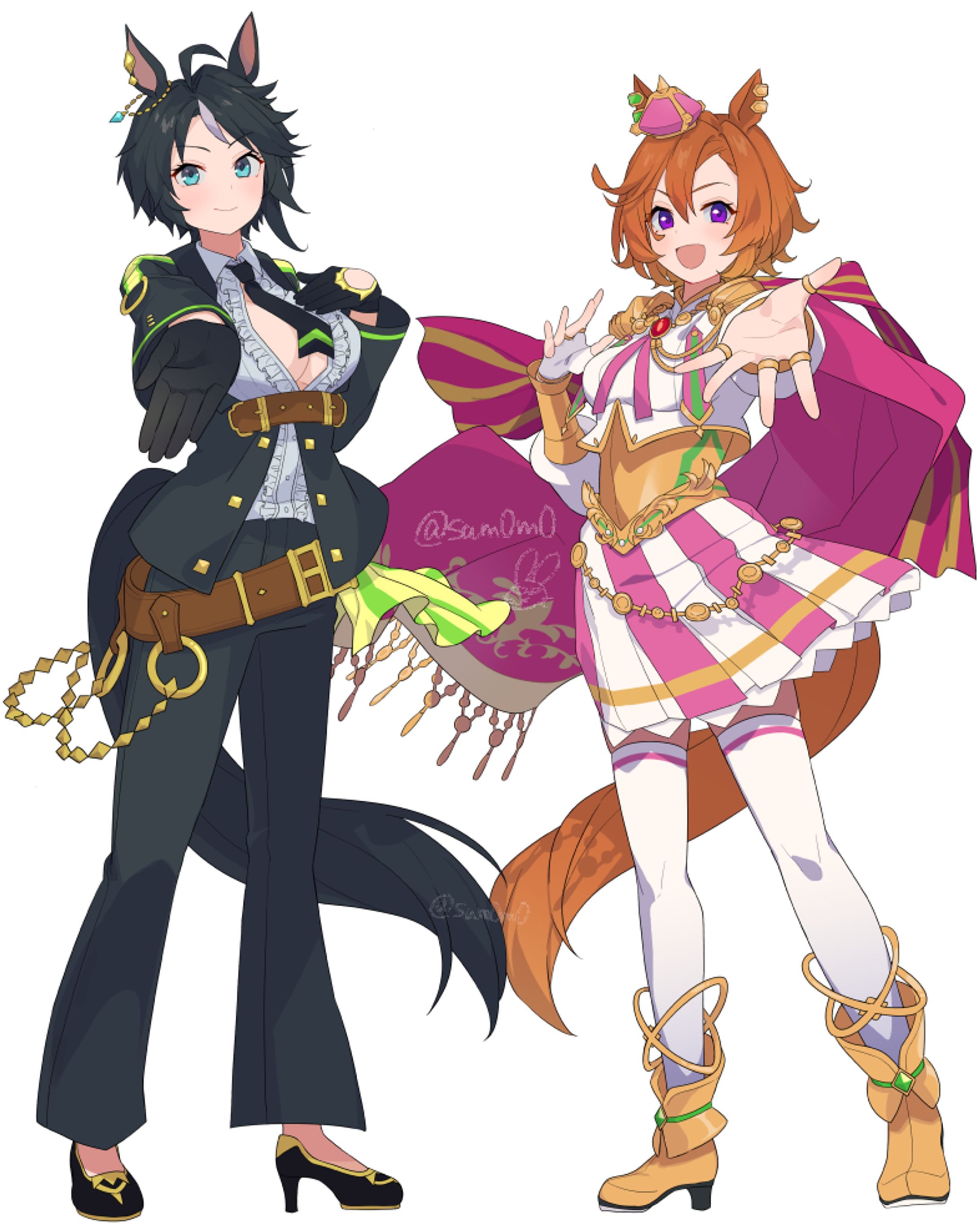 フジキセキ＆オペラオー（ウマ娘）-1