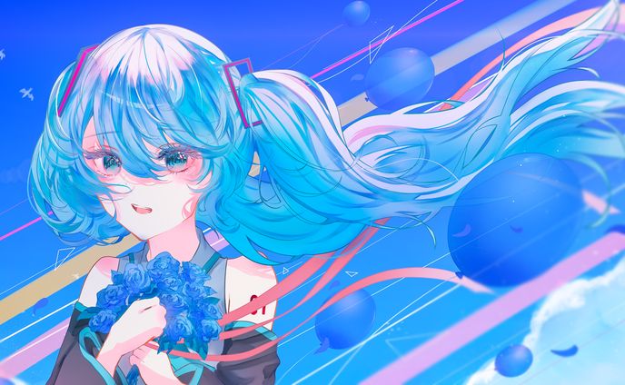Take into the Future / 初音ミク MVイラスト